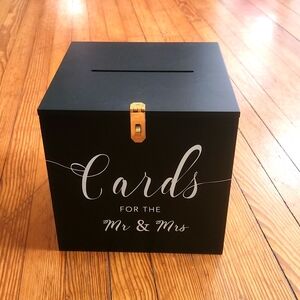Wedding Card Box with lock